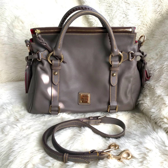 SOLD - Dooney & Bourke Small Samba Satchel - Picture 2 of 10